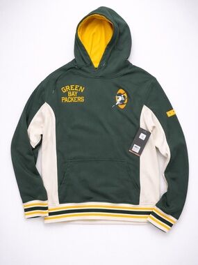 NEW NWT Vintage Looking Green Bay Packers Hoodie